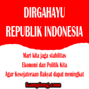Gambar DP BBM Kata Mutiara Hari Kemerdekaan Indoensia Terbaru