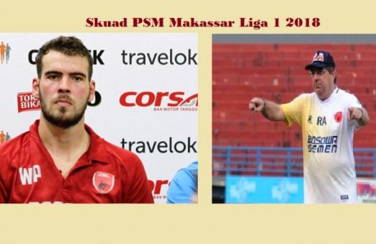 daftar pemain psm makassar lengkap liga 1 musim 2018