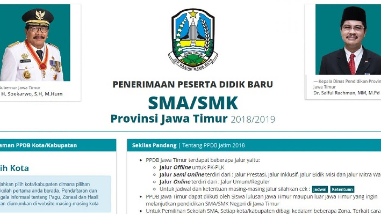 Cara Melihat dan Mengunduh Pin PPDB di Jawa Timur || Flashtik.com